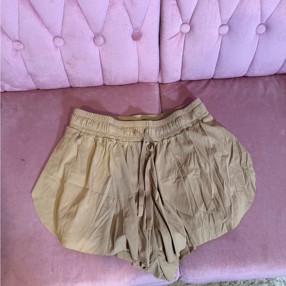 Women's Tan athletic Shorts